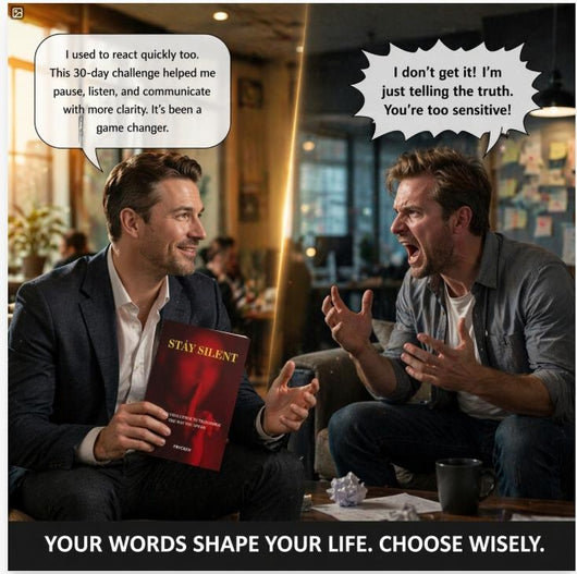 Stay Silent: The 30-Day Challenge to Speak Less, Command More